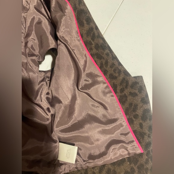 Rebecca Taylor. Size 10 leopard jacket. - Picture 8 of 12